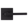 Kwikset Halifax Matte Black 	Bed and Bath Lever Right or Left Handed 97300-949